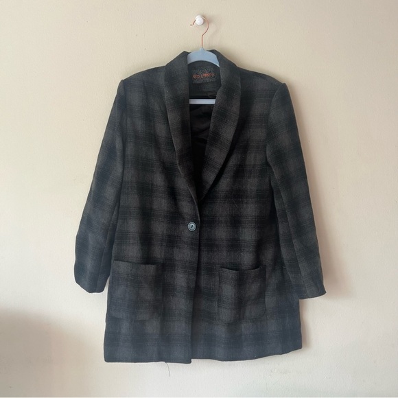 QED London Plaid Jacket - Picture 1 of 5